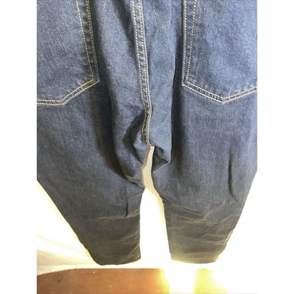 Roebuck & Co. Men’s Straight Jeans Size 36x32 Slim Dark Blue Vtg Streetwear NWT - Picture 12 of 12